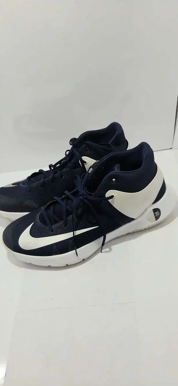 Nike KD Trey 5 IV Basketball Shoes Navy Blue White Men's Size 18